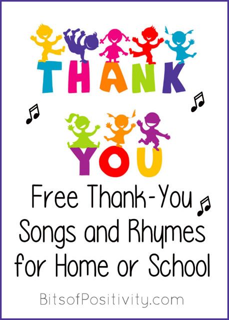 Blog post at Bits of Positivity : Are you embarrassed or frustrated when kids don't say thank you? I've rounded up some free thank-you songs and rhymes that will help the c[..] Thankful Songs, Thank You Song, Justice Quotes, Teaching Manners, Notes To Parents, Teacher Quotes Inspirational, Education Quotes Inspirational, Teacher Technology, Kindergarten Graduation