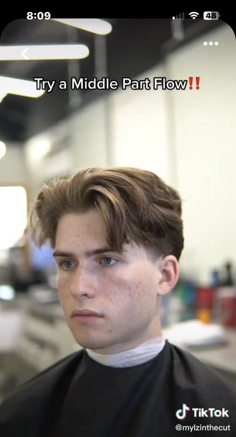 Middle Part Flow, Mens Messy Hairstyles, Mens Haircuts Straight Hair, Boy Haircuts Short, Hair Cut Guide, Gents Hair Style, Men Haircut Curly Hair, Asian Haircut, Mens Hairstyles Thick Hair