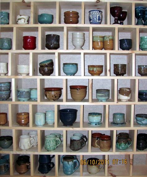 My Gallery shelf for Chawan Gallery Shelves, Pottery Cups, Nespresso Cups, Cups And Mugs, Glaze, Coffee Maker, Ceramics, Art