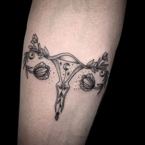 30 Best Womb Tattoo Ideas  16 Ovaries Tattoo, Womb Tattoo Meaning, Uterus Tattoo Ideas, Uterus Tattoo, Fertility Tattoo, Womb Tattoo, Uterus Art, Exotic Tattoos, Mum Tattoo