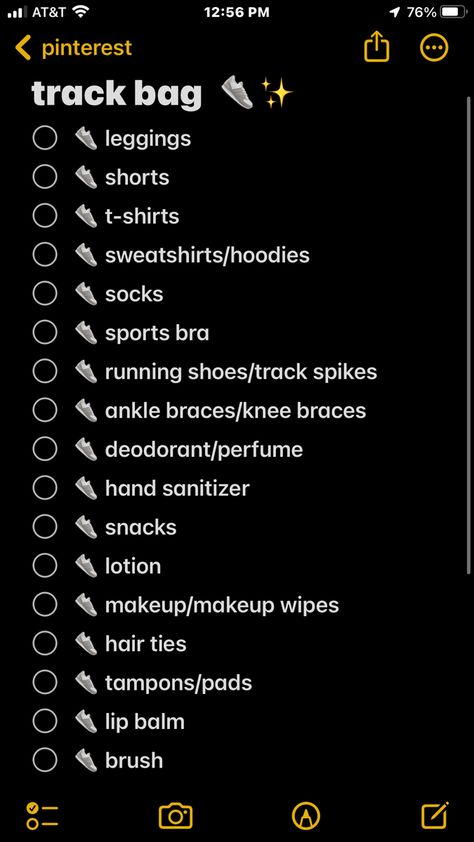 Cute Track And Field Outfits, Track Packing List, What To Pack In Track Bag, What To Put In Your Cross Country Bag, Track Meet Checklist, What’s In My Track Bag, How To Prepare For A Track Meet, What To Pack In A Track And Field Bag, Cute Track Practice Outfits