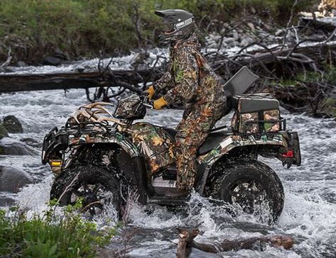 Polaris-Sportsman-Gear-Patrol Polaris Rzr 800, Polaris Atv, Electric Generator, Hunting Party, Gas Generator, Wrangler Rubicon, Polaris Sportsman, Jeep Wrangler Rubicon, Terrain Vehicle