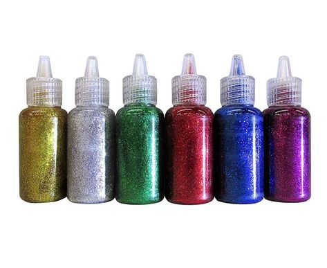 Glitter Fabric Paint, Glitter Crafts Diy, Homemade Glitter, Minnie Mouse Toys, How To Make Glitter, Birthday Party Gifts, Glitter Pumpkins, Christmas Craft Supplies, Sensory Bottles