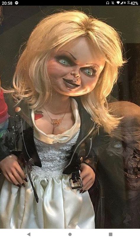 Tiffany From Chucky, Chuckys Bride, Carrie Stephen King, Tiffany Bride Of Chucky, Tiffany Bride, Tiffany Valentine, Bride Halloween, Red Robins, Good Guy Doll