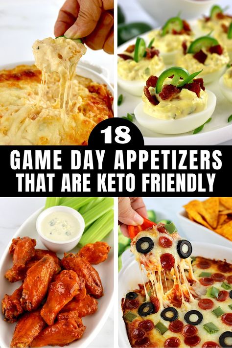 Gather around the tv to watch your favorite team while munching on these tasty treats! They pack loads of flavor and though they are Keto friendly, everyone will enjoy them. They're easy to prepare, so you won't have to spend all your time in the kitchen, but can join in the fun instead! Lemon Pepper Chicken Wings, Homemade Buffalo Sauce, Bite Size Appetizers, Game Day Appetizers, Low Carb Casseroles, Whipped Feta, Homemade Guacamole, Free Meal Plans, Easy Italian