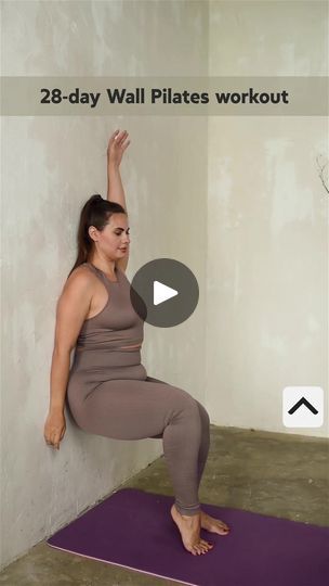 Elevate your Pilates practice to new levels with Wall Pilates! Discover the incredible benefits of vertical alignment and core engagement as you boost... | By Yoga-Go: Yoga For Weight Loss | You've noticed extra weight before the vacation, try the 28 day wallpilates workout for beginners.