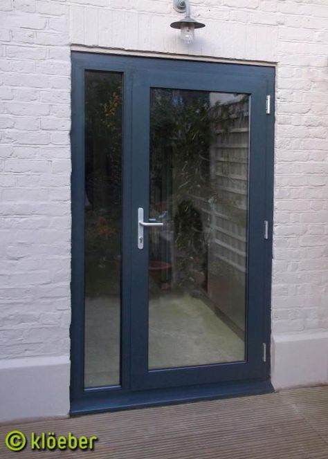 French and Single Doors, Aluminium French Door, Gallery Single Patio Door, Pintu Ganda, Aluminium French Doors, Aluminium Front Door, Upvc French Doors, Pintu Interior, Door Decks, Patio Door Curtains, French Doors Exterior