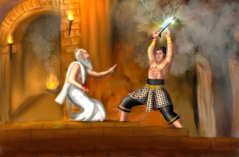 Ken Arok & Mpu Gandring by topo Ken Arok, Peta, Fantasy Art, Naruto, Indonesia, Quick Saves, Art