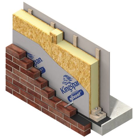 TEK Building System | Kingspan GB Thermal Insulation Wall, Wall Cutout, Wall Detail, Sips Panels, Exterior Wall Cladding, Framing Construction, Structural Insulated Panels, Home Insulation, Insulated Panels