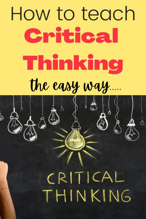 Critical Thinking Bulletin Board, Critical Thinking Activities Elementary, How To Improve Logical Thinking, How To Build Critical Thinking Skills, How To Teach Critical Thinking Skills, Critical Thinking Curriculum, Kids Critical Thinking, Virtual Reality Education, Teaching Critical Thinking