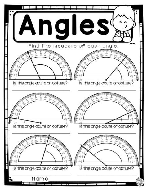 Measuring Angles Activities, Protractor Activities, Measuring Angles Worksheet, Book Series For Boys, Angle Activities, Math Helper, Angles Worksheet, Types Of Angles, Kinesthetic Learning