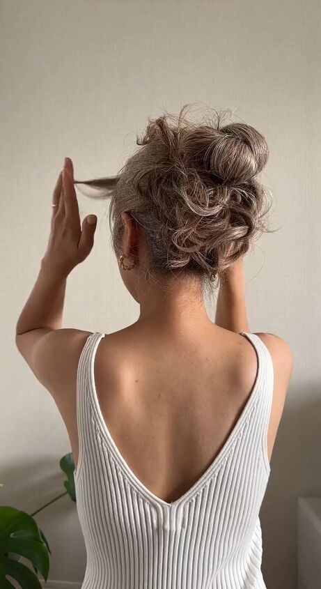 Formal Updo Tutorial, Messy Curly Updo, Messy Updo Tutorial, Messy Bun Wedding, Messy Hair Tutorial, Wedding Hair Bangs, Kendall Jenner Hair, Mini Clips, Perfect Messy Bun