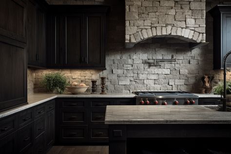 30 Backsplash ideas for dark cabinets and light countertops Backsplash Ideas For Dark Cabinets, Kitchens With Dark Cabinets, Square Tile Backsplash, Marble Mosaic Backsplash, Light Countertops, Patterned Tile Backsplash, Marble Subway Tiles, Mirror Backsplash, Glass Tile Backsplash