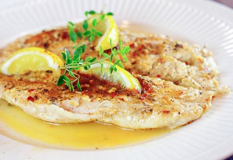 Grouper Recipe, Grilled Grouper, Grouper Recipes, Grilled Fish Recipes, Healthy Grilling Recipes, Tilapia Recipes, Herb Recipes, Lemon Herb, Fish Dinner