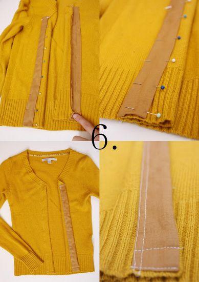 easy cardigan Tips Menjahit, Sew Ins, Diy Vetement, Small Sweater, Diy Couture, Refashion Clothes, Shorts With Tights, How To Sew, Learn To Sew