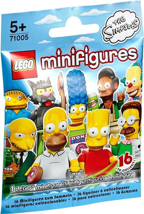 LEGO Minifigures The Simpsons Series : Amazon.co.uk: Toys & Games Chief Wiggum, Nelson Muntz, Simpsons Toys, Lego Simpsons, Ralph Wiggum, Ned Flanders, Krusty The Clown, Simpsons Characters, Lego Mini