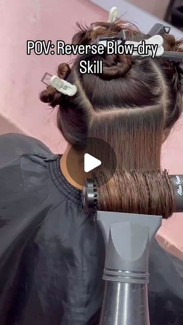 Dg on Instagram: "Reverse blow-dry Skill 
Join My Class to Learn more skill and Techniques 
#dg_nepal 
#dg" Hair Techniques, My Class, Blow Dry, Hair Cut, Dry Hair, Nepal, To Learn, Hair Cuts, Hair