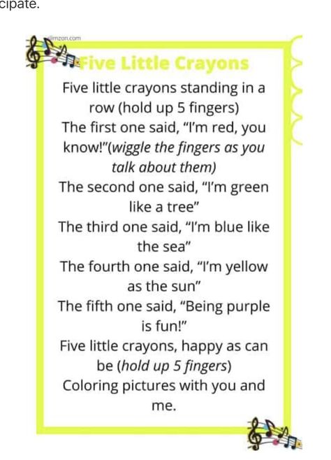 Songs About Colors For Toddlers, Line Up Songs For Preschool, National Childrens Day, Color Songs For Toddlers, Transition Games, Prek Songs, Songs For Preschoolers, Toddler Circle Time, Color Song