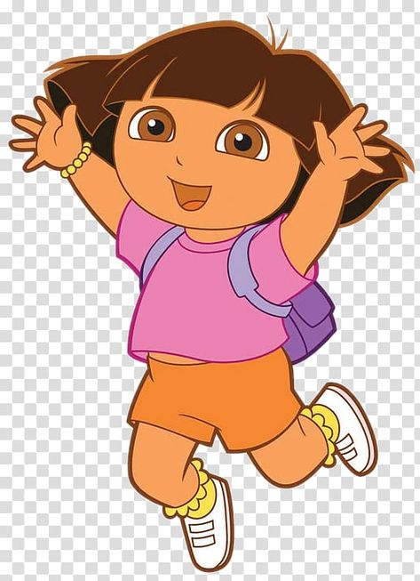 Dora Cartoon Images, Explorer Cartoon, Dora Characters, Rabbit Cartoon Drawing, Dora Cartoon, Reading Books Illustration, Cartoon Live, Nurse Cartoon, Dora And Friends