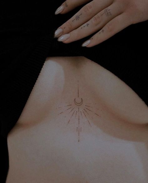 Tattoo Sternum, Petite Tattoos, Sternum Tattoo, Instagram Giveaway, Makeup Tattoos, Looks Chic, Dragon Tattoo, Moon Tattoo, Inspirational Tattoos