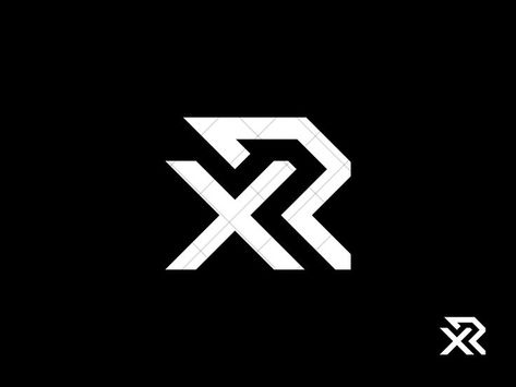 Rx Logo, Unique Monogram, Brand Symbols, Icon X, Letter X, Monogram Logo Design, Logo Design Typography, Letter Logo Design, Letter R