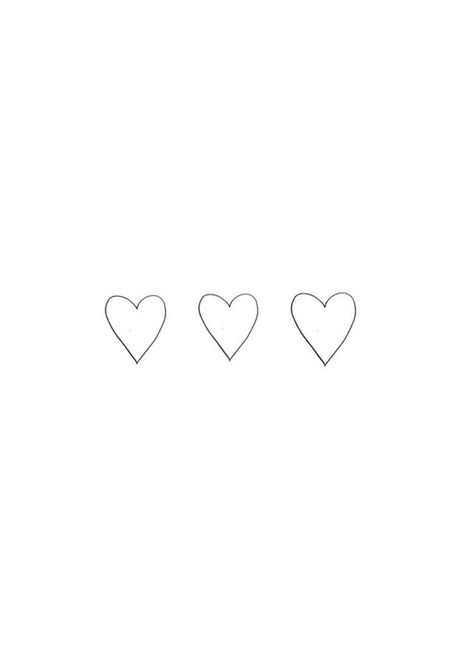 Three hearts in a row #hearts#3#three#screensaver#wallpaper #black #white Iphone Screensaver, Little Heart Tattoos, Iphone Wallpaper Quotes Inspirational, Plain Wallpaper Iphone, Wallpaper Black And White, White Ink Tattoo, Simple Style Outfits, Heart Tattoo Designs, Screen Background