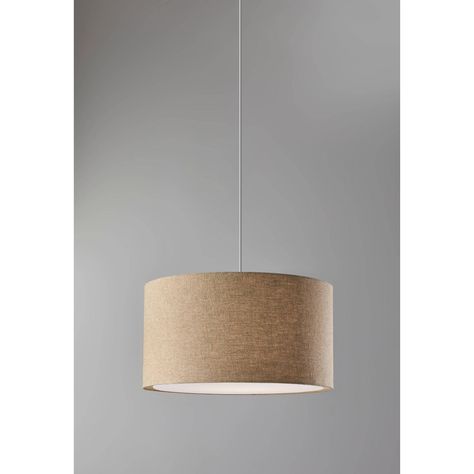 Studio Spaces, Drum Light, Drum Pendant Lighting, Drum Pendant, The Harvest, Incandescent Lighting, Light Bulb Types, Lighting Store, Fabric Shades