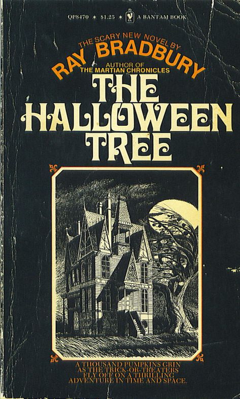 The Halloween Tree, Horror Book Covers, Creepy Vintage, Horror Fiction, Halloween Tree, Horror Novel, Horror Book, Vintage Book Covers, Horror Books