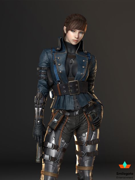 ArtStation - cross fire female characters, byoungkang kwon Cross Fire, Futuristic Clothing, Female Armor, Female Character Concept, Star Wars Rpg, Model Sheet, Cyberpunk Character, Art Manga, 판타지 아트