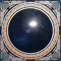 How to Make a Scrying Mirror | Sacred Wicca Black Scrying Mirror, Scrying Mirror, Pagan Crafts, Old Picture Frames, Magical Life, Witchy Crafts, Wicca Witchcraft, Spells Witchcraft, Practical Magic