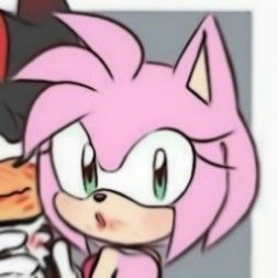 Shadow And Amy, Amy The Hedgehog, Amy Rose, Cute Anime Profile Pictures, Anime Profile, Shadow The Hedgehog, Matching Profile Pictures, Matching Pfp, Cute Icons