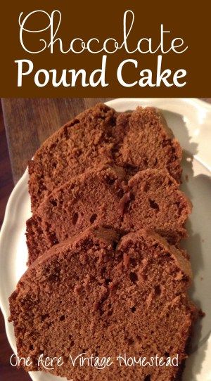 Chocolate Pound Cake Perfect Pound Cake Recipe, Vintage Homestead, Pond Cake, Vintage Pasta, Savory Cakes, Chocolate Pound Cake, Zucchini Cake, Salty Cake, Pound Cakes