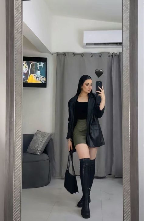 Beauty Outfits, Outfit Botas, Dress Professional, Streetwear Outfit Ideas, Sassy Outfit, Outfit Ideas For Women, Winter Fashion Outfits Casual, Cold Outfits, Professional Wear