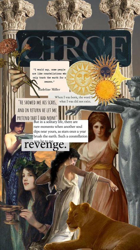 Telegonus Circe, Kirke Mythology, Circe Aesthetic Goddess, Circe Wallpaper, Circe Cosplay, Medea Aesthetic, Circe Book, Circe Aesthetic, Greek Goddess Aesthetic