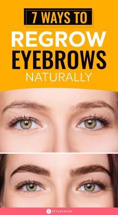 Eyebrow Growth Remedies, Thinning Eyebrows, Eyebrow Regrowth, Regrow Eyebrows, Grow Eyebrows Thicker, Eyebrow Care, Diy Beauty Treatments, How To Grow Eyelashes, How To Grow Eyebrows