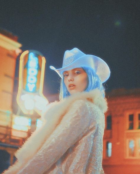 Neon Cowboy, Cowgirl Photoshoot, Urban Cowgirl, Cowboy Aesthetic, Neon Moon, Space Cowgirl, Urban Cowboy, Cowgirl Aesthetic, Space Cowboys