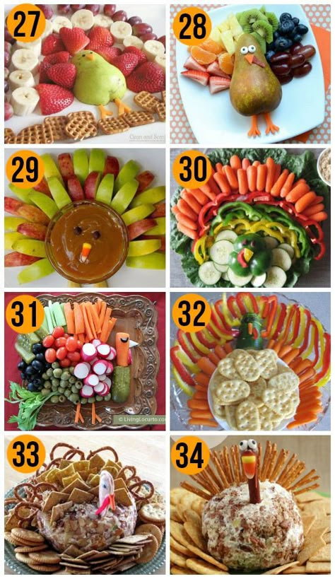 Turkey Day Appetizers, Turkey Desserts Thanksgiving, Thanksgiving Food Decorations, Turkey Appetizers Thanksgiving, Appetizers For Thanksgiving Day, Fun Thanksgiving Food, Cute Thanksgiving Treats, Thanksgiving Tray, Thanksgiving Party Ideas