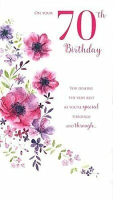 Happy to help Rachel & Tony. Price : 2.75. 70th Birthday Wishes For Women, Birthday Msgs, Birthday Verses For Cards, Happy 70th Birthday, Happy Birthday Flowers Wishes, Happy Birthday Wishes Messages, Birthday Verses, 70th Birthday Card, Birthday Greetings Friend