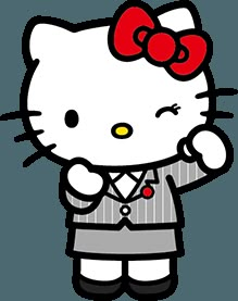 Hello Kitty Suit, Sanrio Printables, School Hello Kitty, Hello Kitty Office, Hello Kitty Vans, Hello Kitty Imagenes, School Book Covers, Hello Kitty Dress, Kitty Drawing