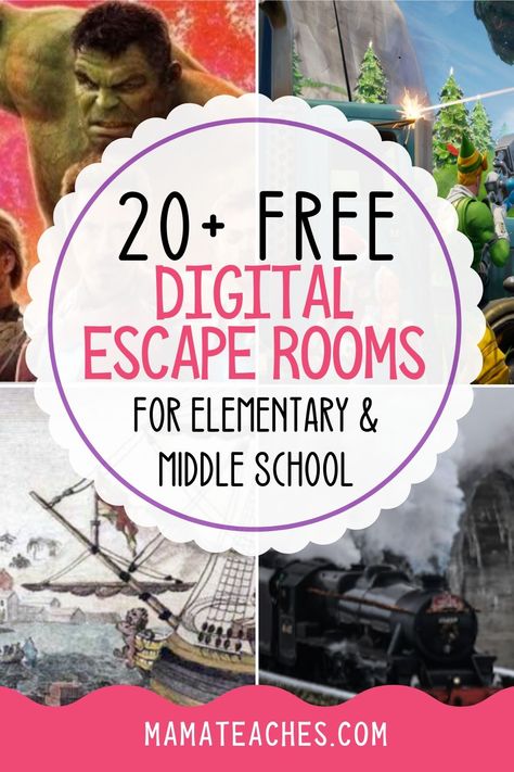 Escape Room For Kids, Escape Room Puzzles, Team Building Exercises, Virtual Field Trips, Building Activities, Escape Rooms, Icebreakers, Team Building Activities, Escape Game