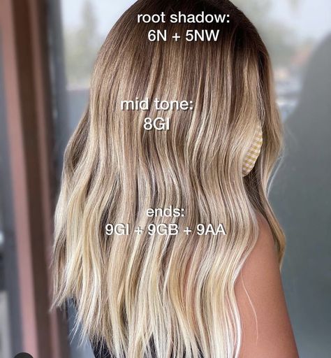 Golden Blonde Hair Shades Eq, Warm Blonde Formula Redken, Shades Eq Warm Blonde Formula, Warm Blonde Toner Formula, Reverse Balayage Formula, Warm Blonde Formula, Warm Blonde Shades Eq Formula, Foilyage Hair Blonde, Redken Blonde Formula Shades