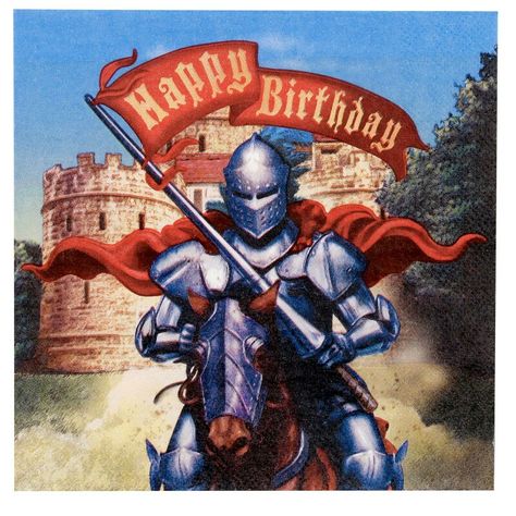 Free Birthday Cards, Knight Birthday, Knight Birthday Party, Knight Party, Red Banner, Happy Birthday 18th, Riding A Horse, Birthday Lunch, Free Birthday Card