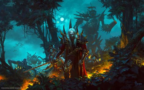 Vampire Coast-Total War: Warhammer II by Bayard Wu Vampire Coast, Total Warhammer, Wallpapers Pc, Tomb Kings, Fantasy Battle, Warhammer Art, Pc Games, 4k Wallpaper, Main Game