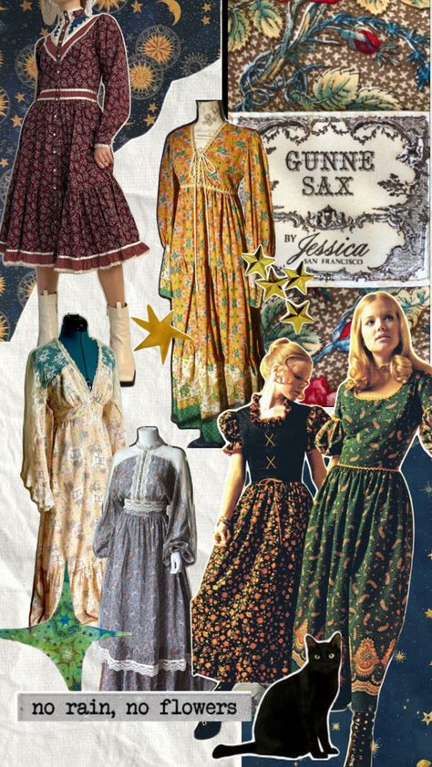 Prairie Fashion, 70s Prairie Dress, 70s Prairie, Sax Dress, Gunne Sax Dress, Gunne Sax, Dress Inspo, Prairie Dress, My Style