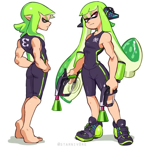 Sanitized Agent 3, Agent 8 Splatoon, Splatoon Pfp, Pfp Male, Splat Tim, Squid Girl, Agent 8, Nintendo Splatoon, A T