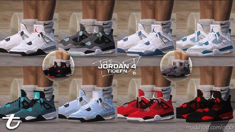 AIR Jordan 4 For MP Male mod for Grand Theft Auto V at ModsHost! Air Jordan 4 Comes with 14 different textures Feel free to retexture & it can be used on fivem Credits to 2k for Base mesh Installation: MP:modsx64v.rpfmodelscdimagesstreamedpeds_mp.rpfmp_m_freemode_01 2. Drag the files into the folder Sims 4 Cc Jordans Male, Sims 4 Jordans, Grand Theft Auto 4, Gta 5 Xbox, Gta 5 Mobile, Gta 5 Money, Gta 5 Pc, Jordan 3s, Ts4 Mods