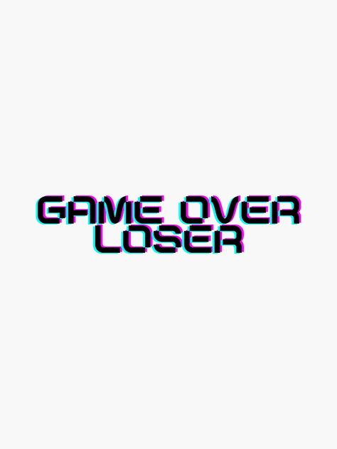 Sore Loser, Redbubble Stickers, Games To Buy, Going Back To School, Mansion, Sticker Design, Vinyl Sticker, Back To School, Castle