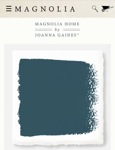 Under the Stars paint color by Magnolia Home Magnolia Paint, Spa Decor, Magnolia Homes, Front Entry, Cottage Kitchen, Basement Ideas, Under The Stars, Wall Color, Bathroom Makeover