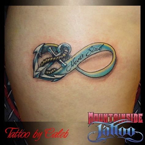 Anchor Tattoos - Tattoo Insider Nautical Memorial Tattoo, Navy Remembrance Tattoo, Navy Memorial Tattoos Dads, Navy Tattoos Female, Navy Mom Tattoo Ideas, Quidditch Tattoo, Family Anchor Tattoos, Anchor Tattoos For Women, Navy Anchor Tattoos