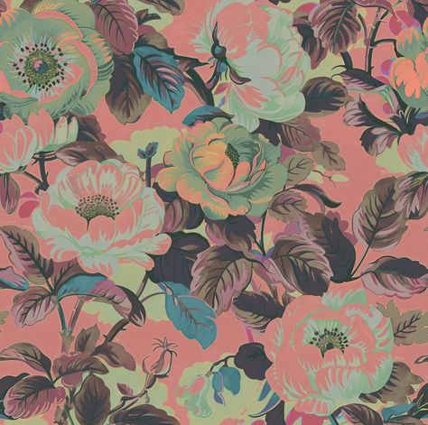 Proudly introducing our latest collection, Rococo Where timeless elegance meets modern flair. Here’s the first design from the collection: Rococo Roses Inspired by the lavish beauty of the Rococo period, this lush, vibrant floral pattern celebrates oversized blooms, intricate details, and a touch of whimsy. With rich layering and a balance of drama and sophistication, Rococo Roses brings both opulence and contemporary charm into your space. Perfect for anyone looking to infuse their interio... Rococo Pattern, 2025 Color Trends, Coral House, Fabric Library, Wallpaper Studio, Whimsical Aesthetic, Romantic Luxury, Rococo Art, Coral Wallpaper